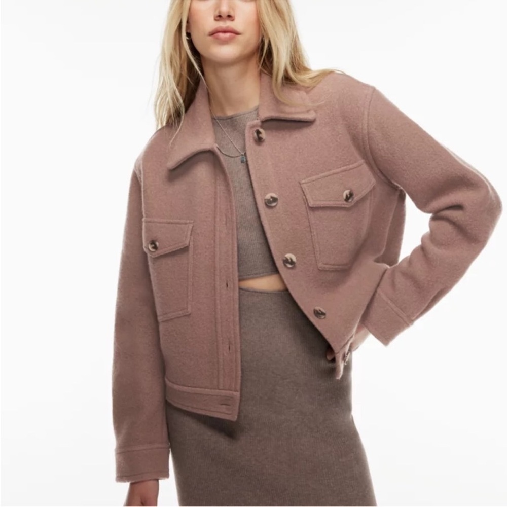 Wilfred Dusty Rose Utility Jacket